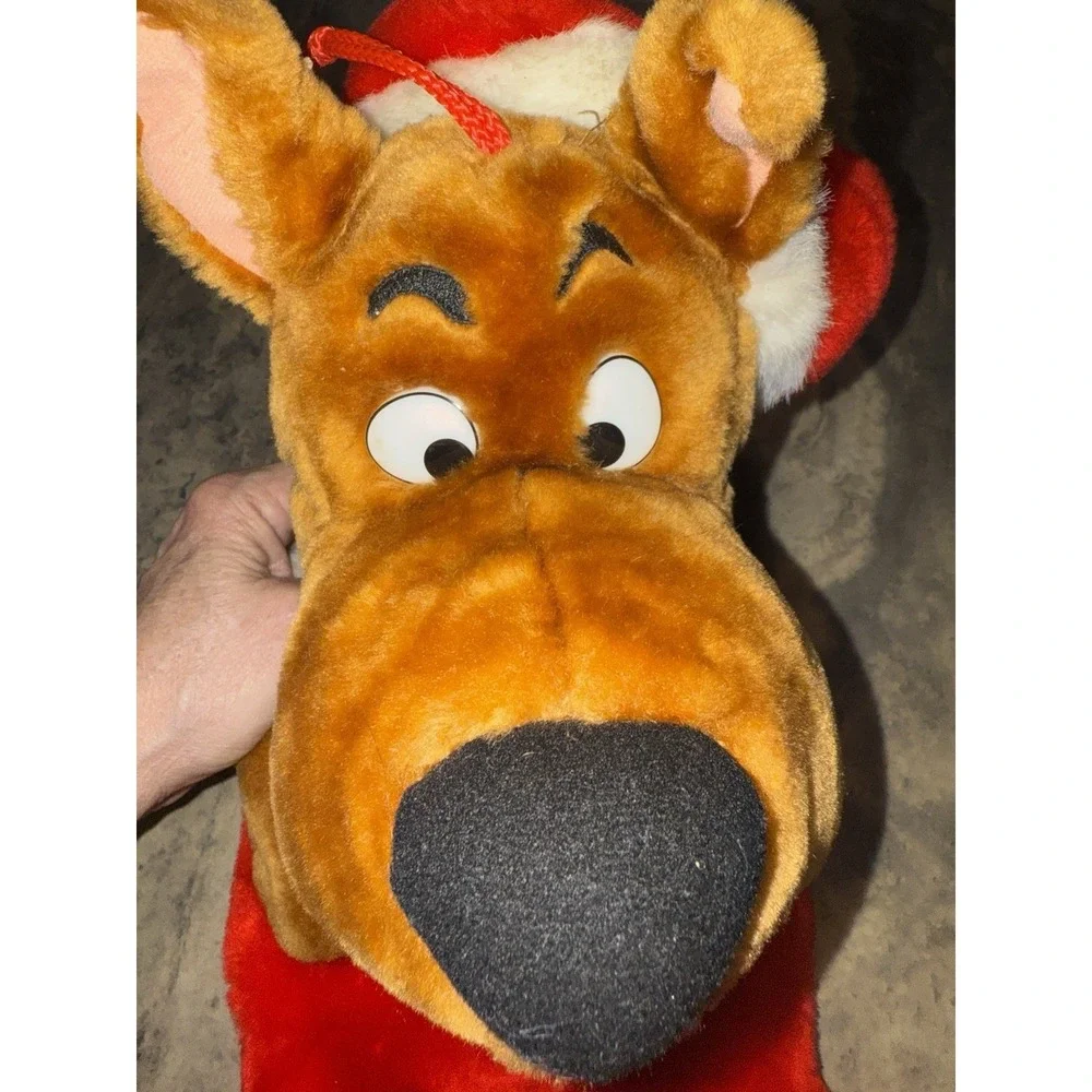 Gemmy Scooby-Doo Doo animated Christmas stocking 2001‎